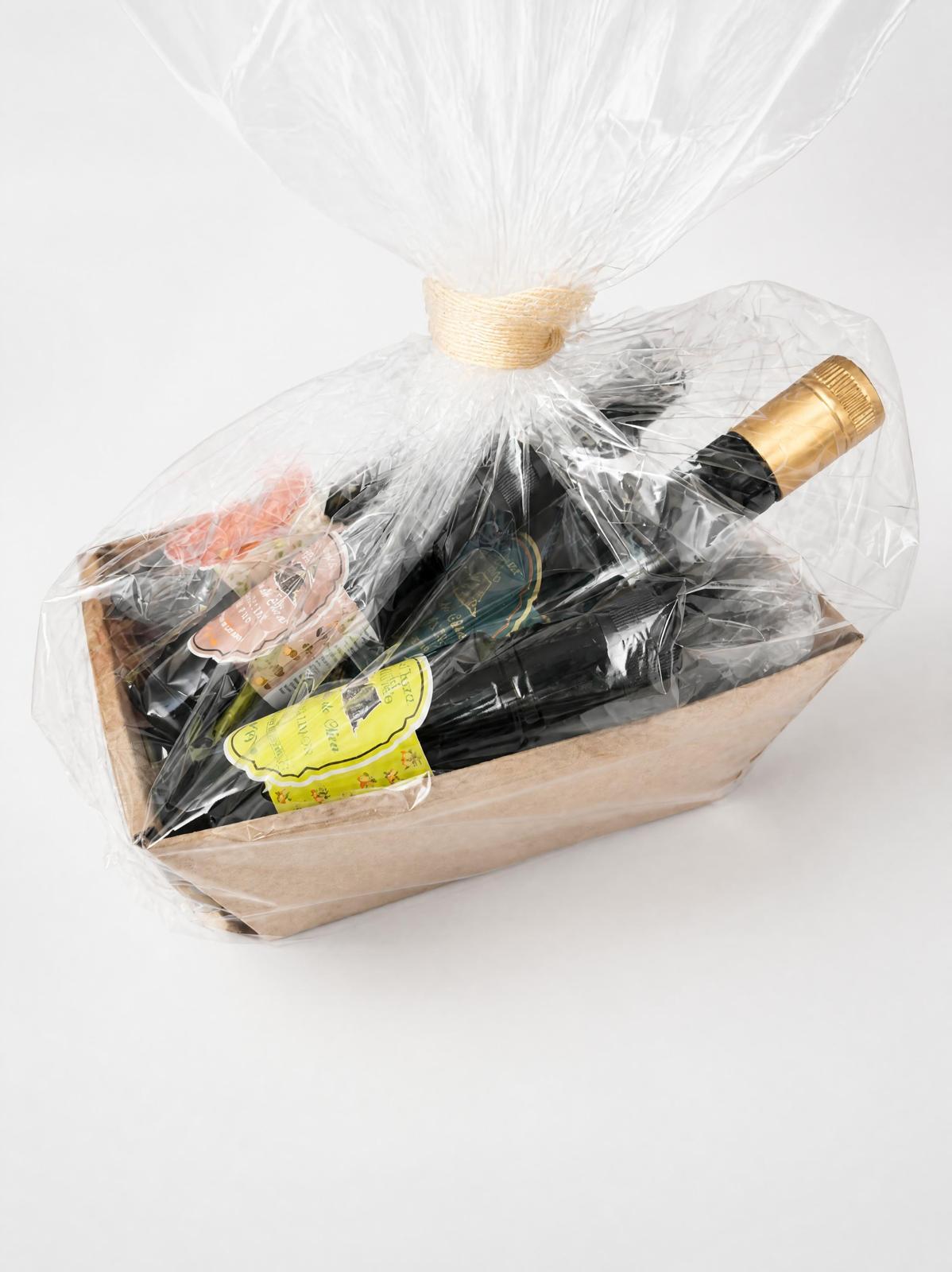 Cesta de Navidad de Aceites de Oliva – 5 Botellas